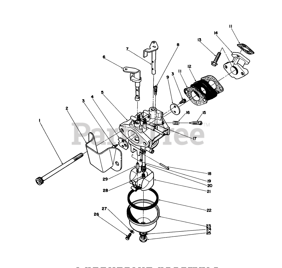 Toro 38180 C (CCR 2000) Toro Snow Thrower (SN 007000001 007999999
