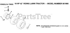 951890 - Electrolux/AYP Lawn Tractor (1992) Parts Lookup