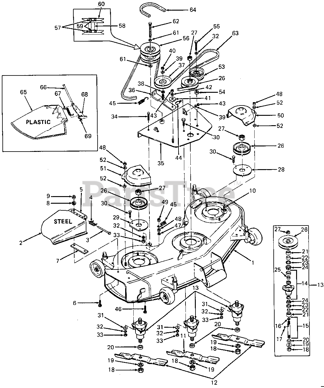 Cub Cadet 446 190 446 100 Cub Cadet 46