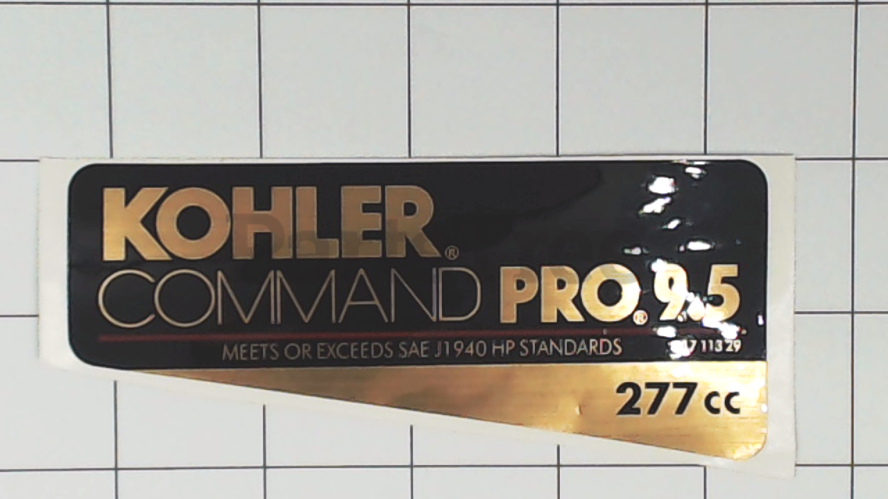 KOH 17-113-29-S - DECAL, HORSEPOWER (Slide 1 of 1)