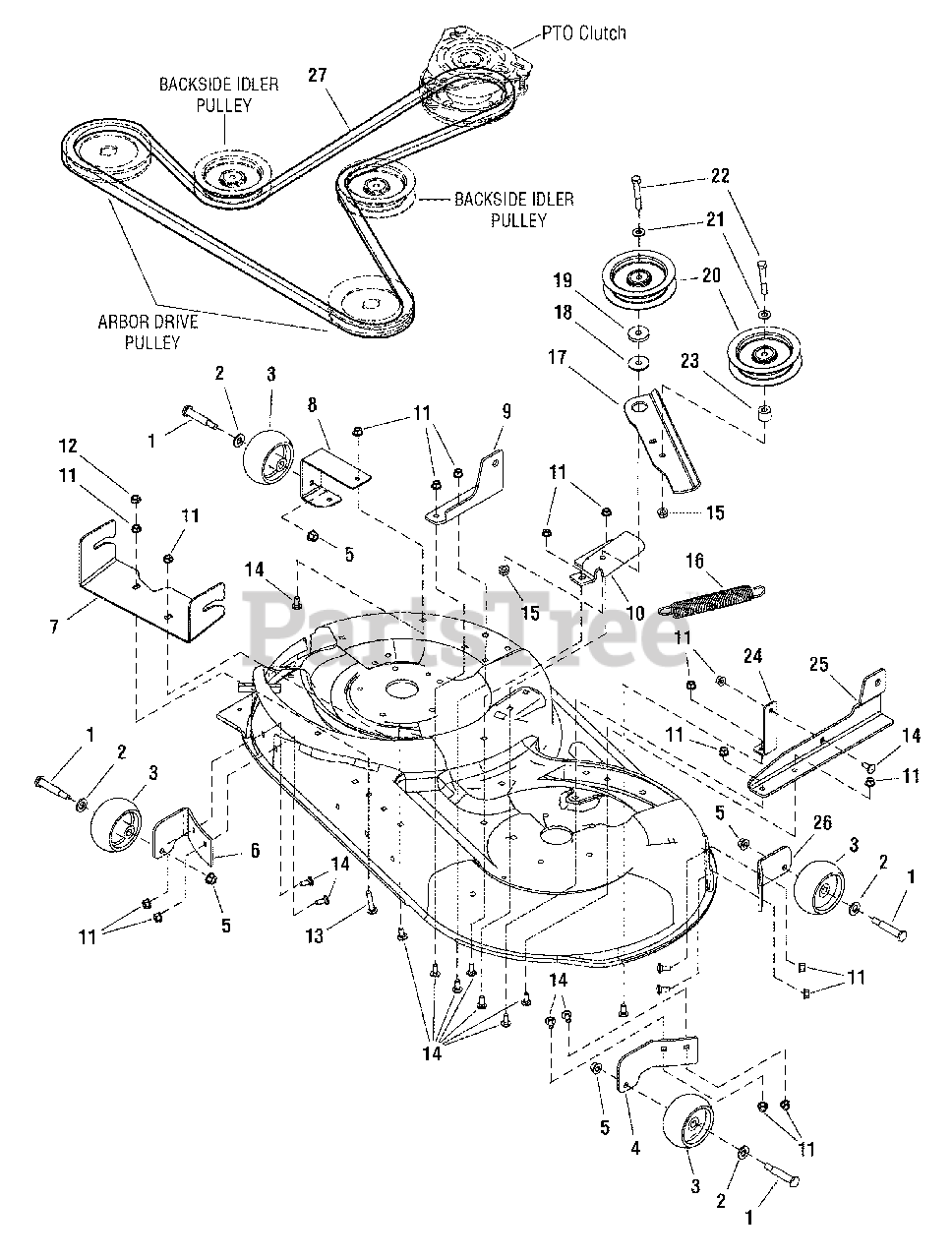 Craftsman 950.609290 (7800577) Craftsman ZTS6000 42" ZeroTurn Mower