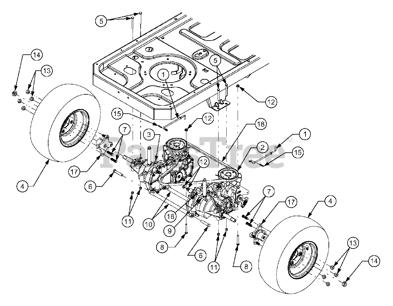 Cub cadet discount mower parts