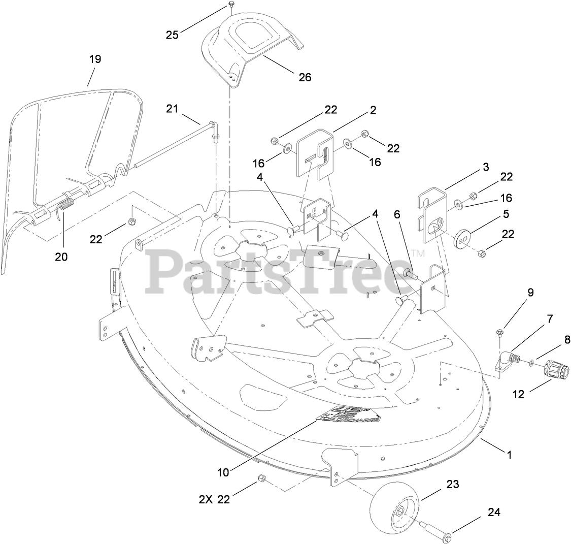 Toro 74366 (Z 4235) Toro TimeCutter ZeroTurn Mower (SN 310000001