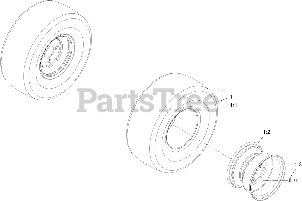 Exmark QZE725GKC42200 Exmark 42" Quest ESeries ZeroTurn Mower, Kohler KT725 (SN 408644346