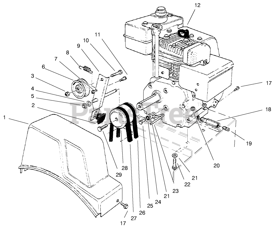 Lawn-Boy 28230 (522 R) - Lawn-Boy Snow Thrower (SN: 009900001