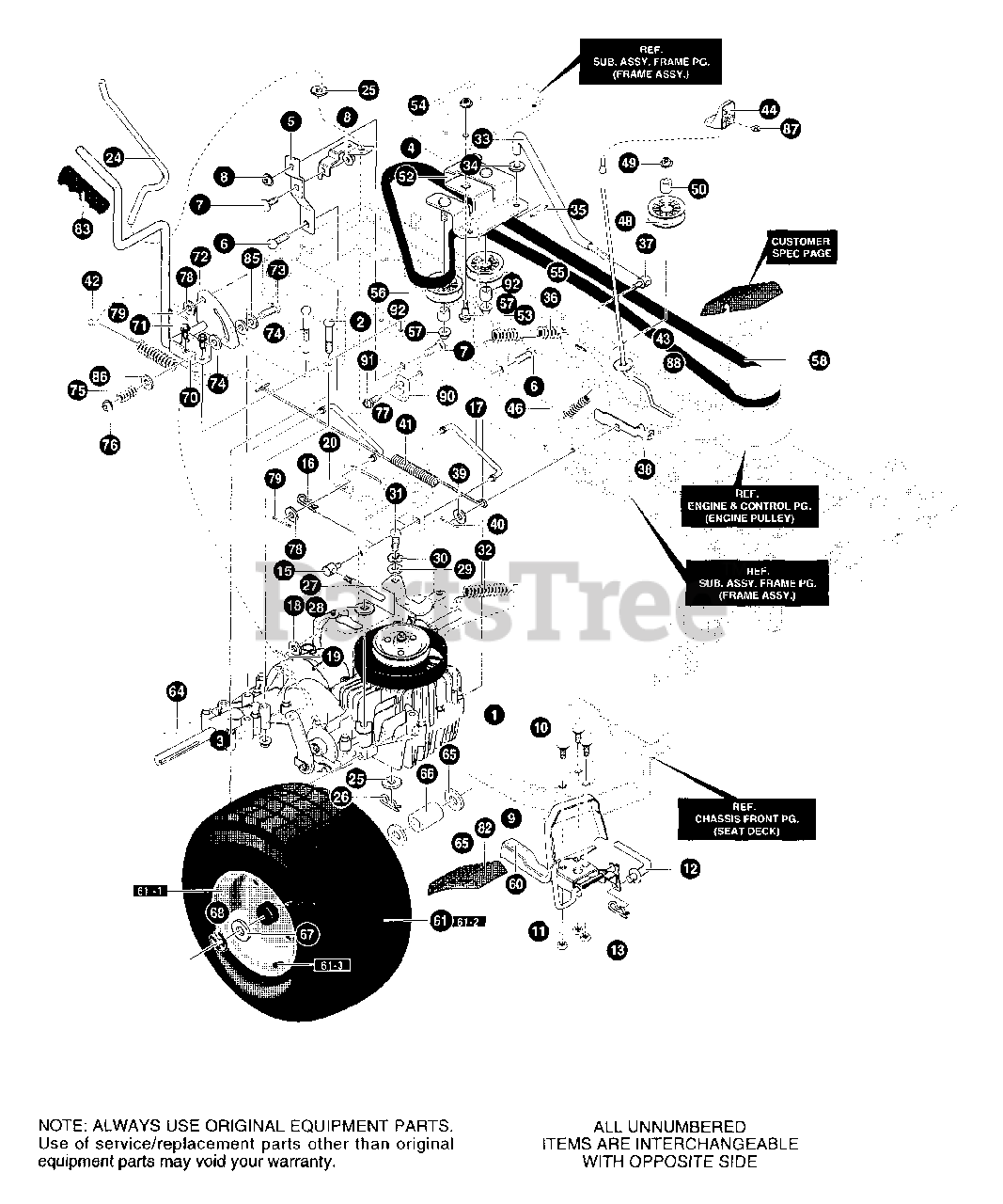 Scotts 42 mower deck belt diagram 2025