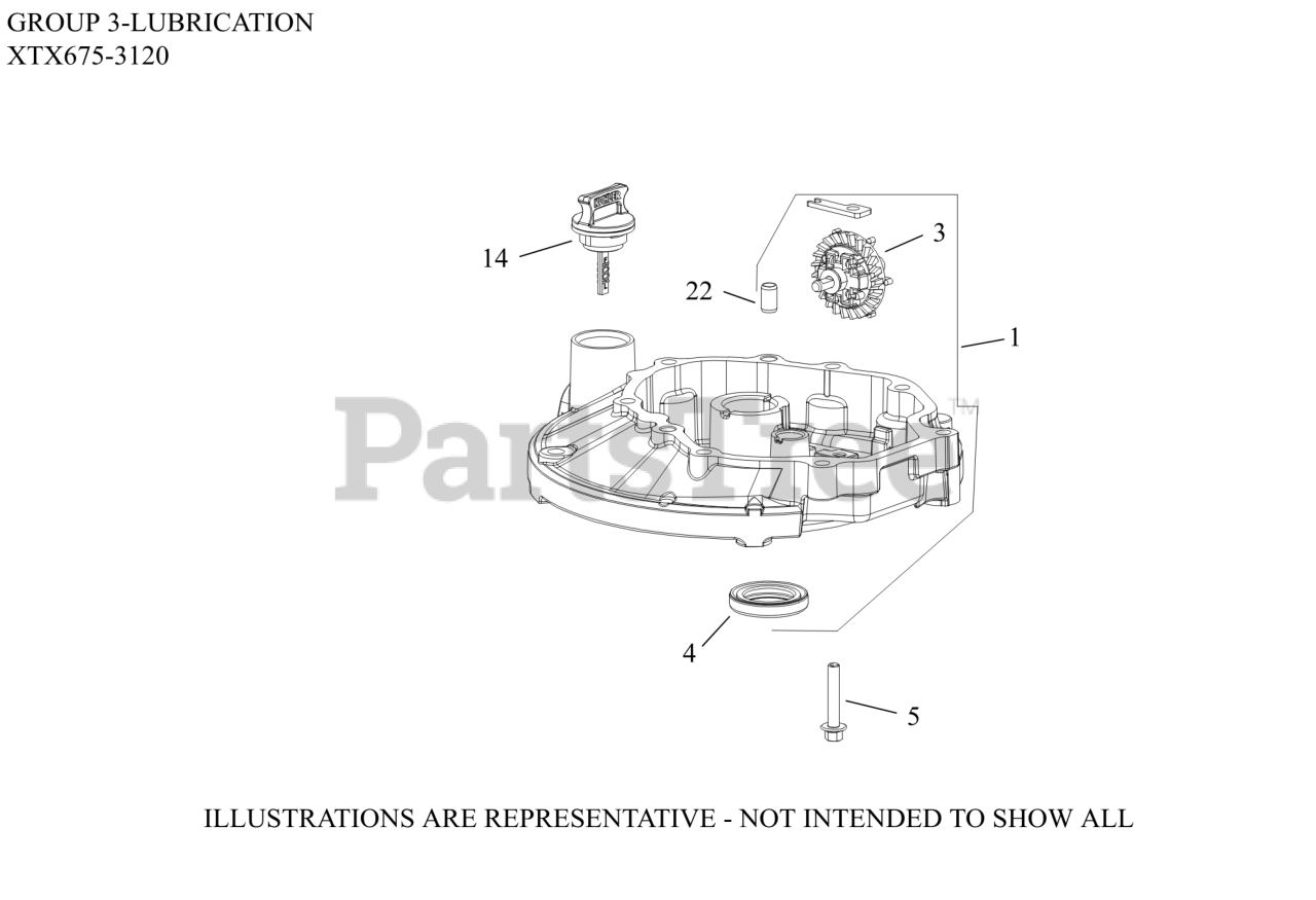 Kohler XTX6753120 Kohler XTX Series Engine, Basic Version, 6.75 ft