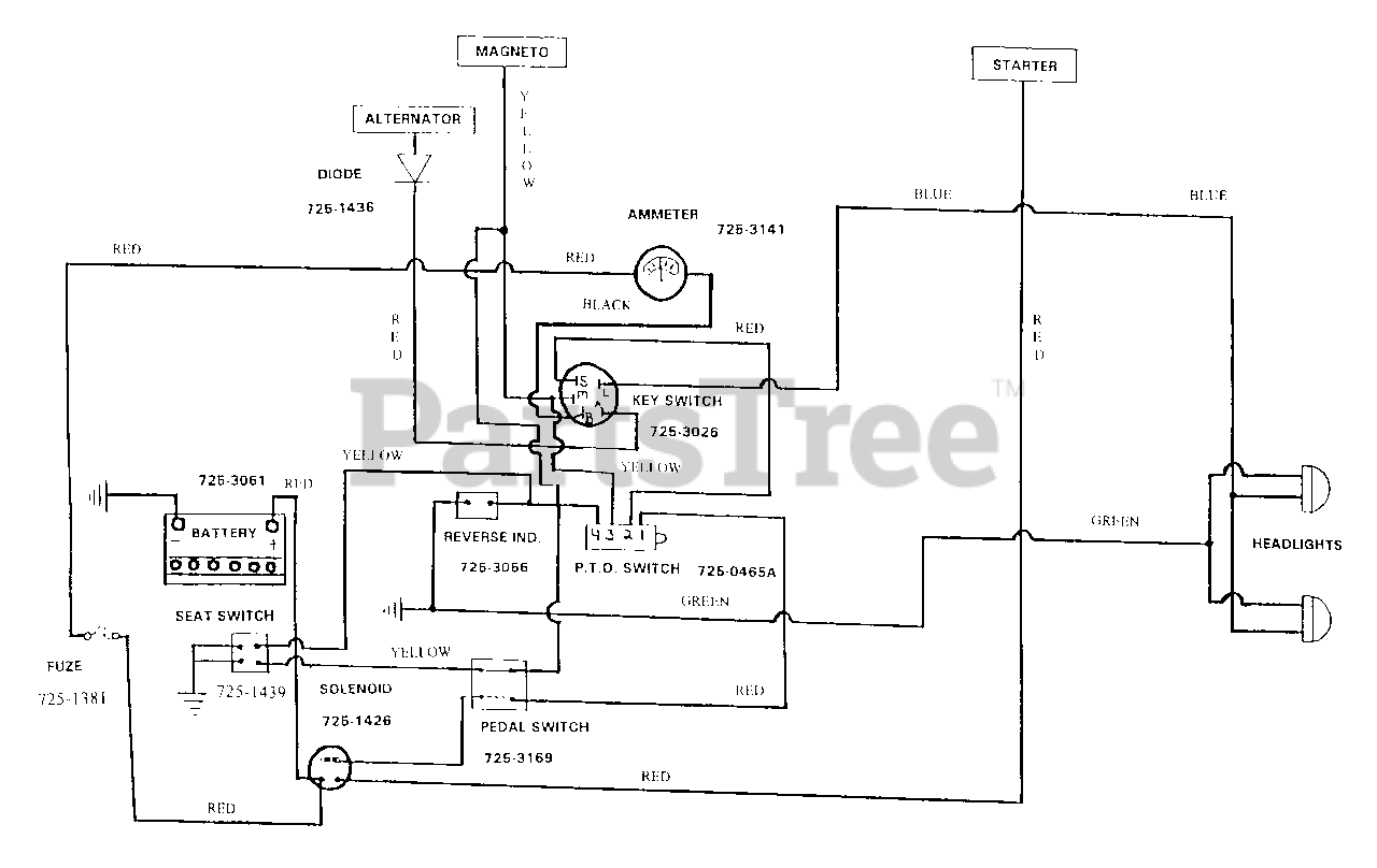 Cub Cadet 1320  131-232f100