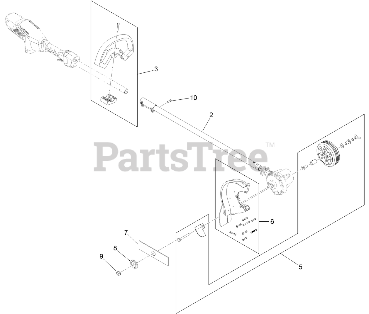 Toro 51833 T Toro FlexForce Power System 60V Stick Edger (SN 321000001 321999999) (2021