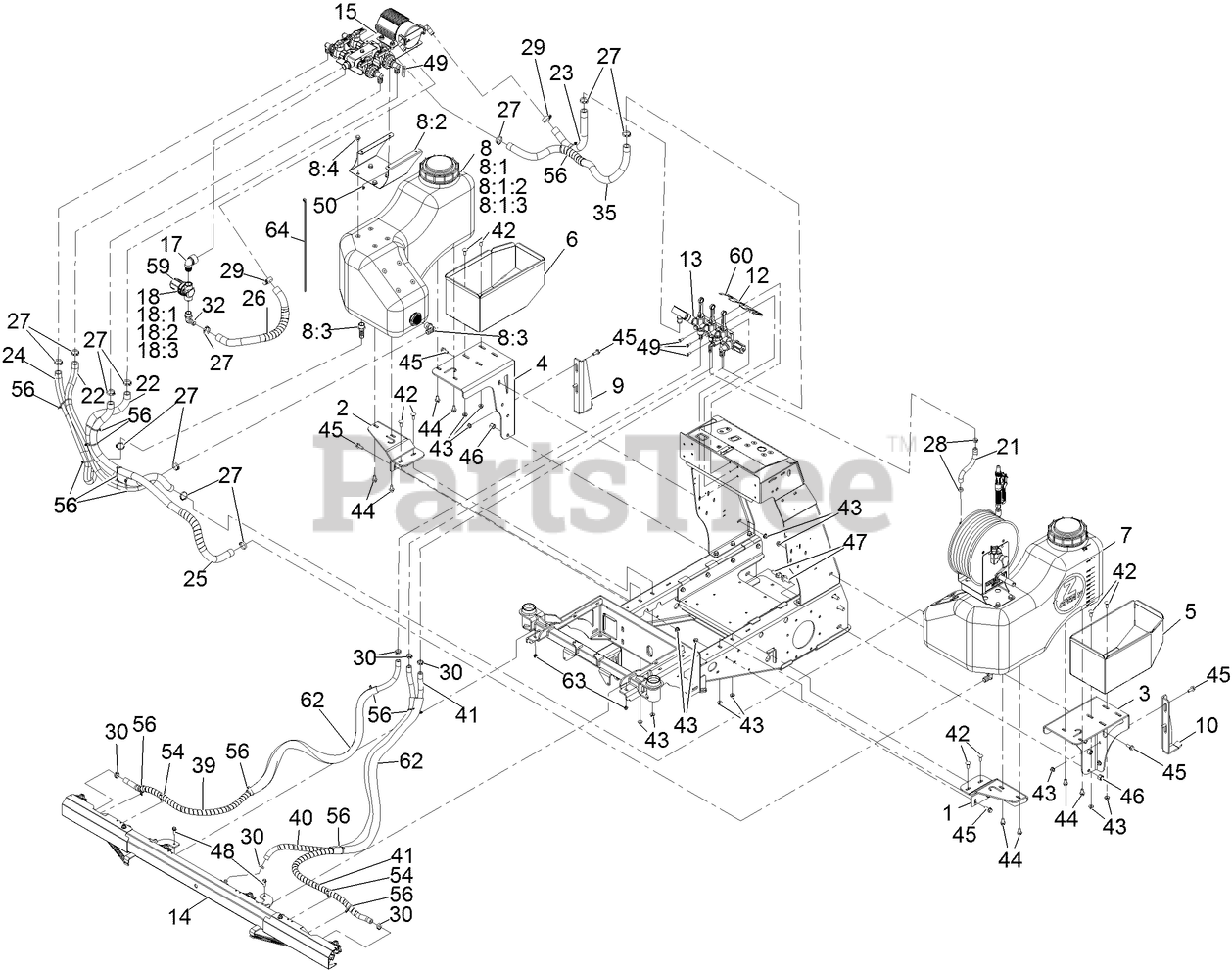 Exmark ZS4230XL Exmark ZSpray Junior Standon Sprayer, 7 GPM Pump