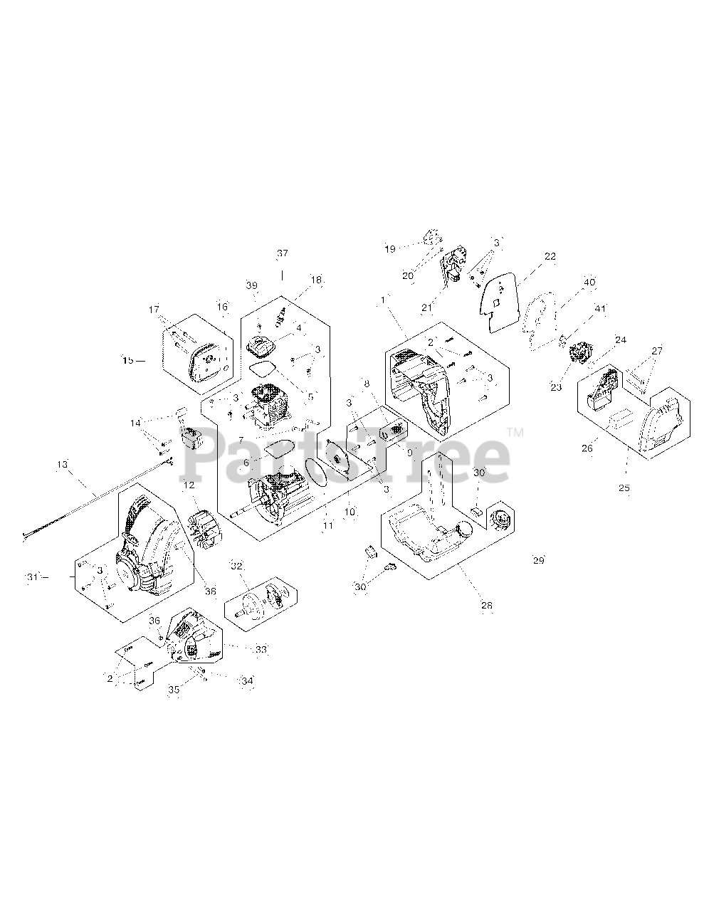 Craftsman 316.711700 (41ADZ40C799) Craftsman String Trimmer (Sears