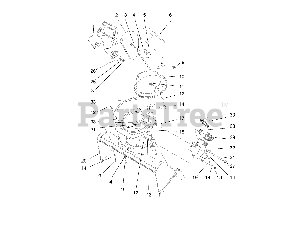 Toro 38422 (CCR 2500) Toro Snow Thrower (SN 089000001 089999999