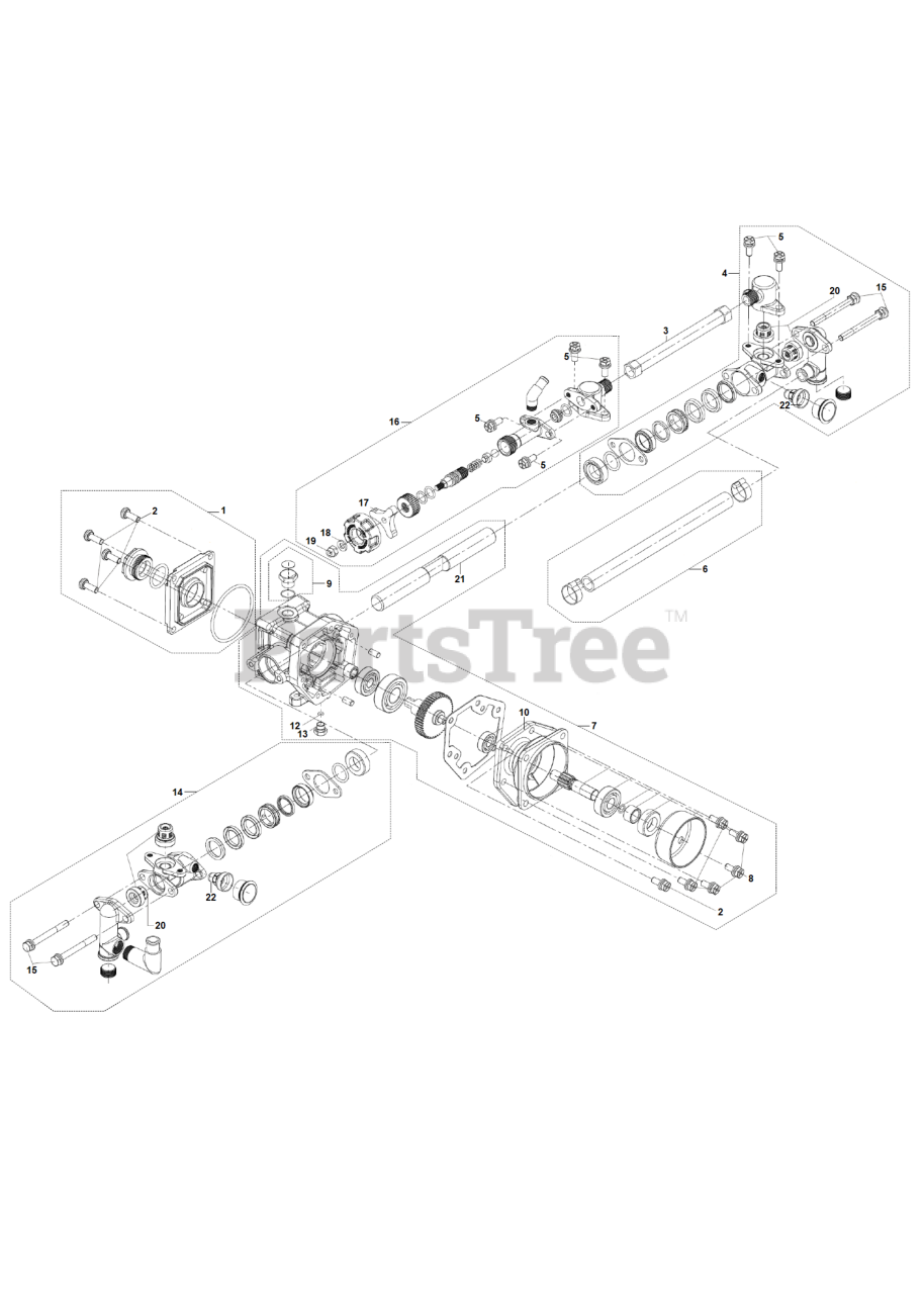Husqvarna 321 S15 (967078502) Husqvarna Backpack Sprayer PUMP Parts