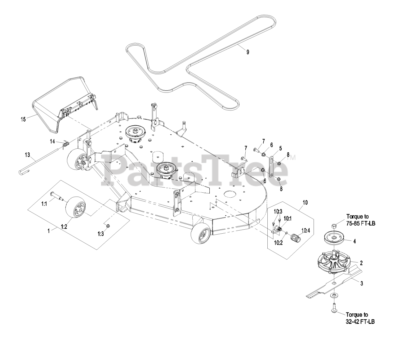 Exmark QST24BE522 - Exmark 52 Exmark QST24BE522 - Exmark 52