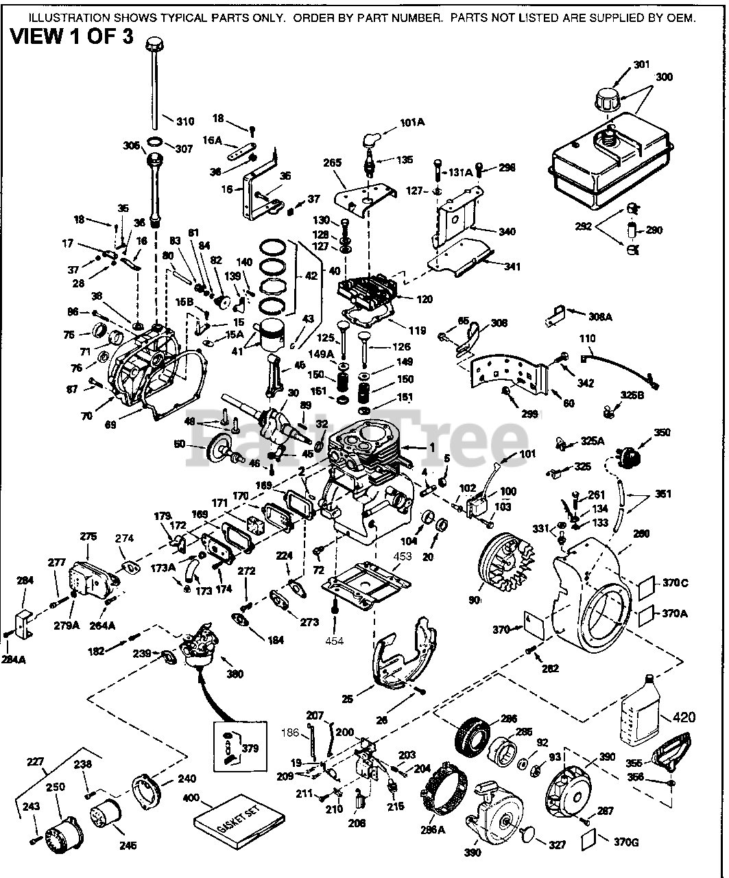 Tecumseh H50 65548s Tecumseh Engine Engine Parts List 1 Parts Lookup