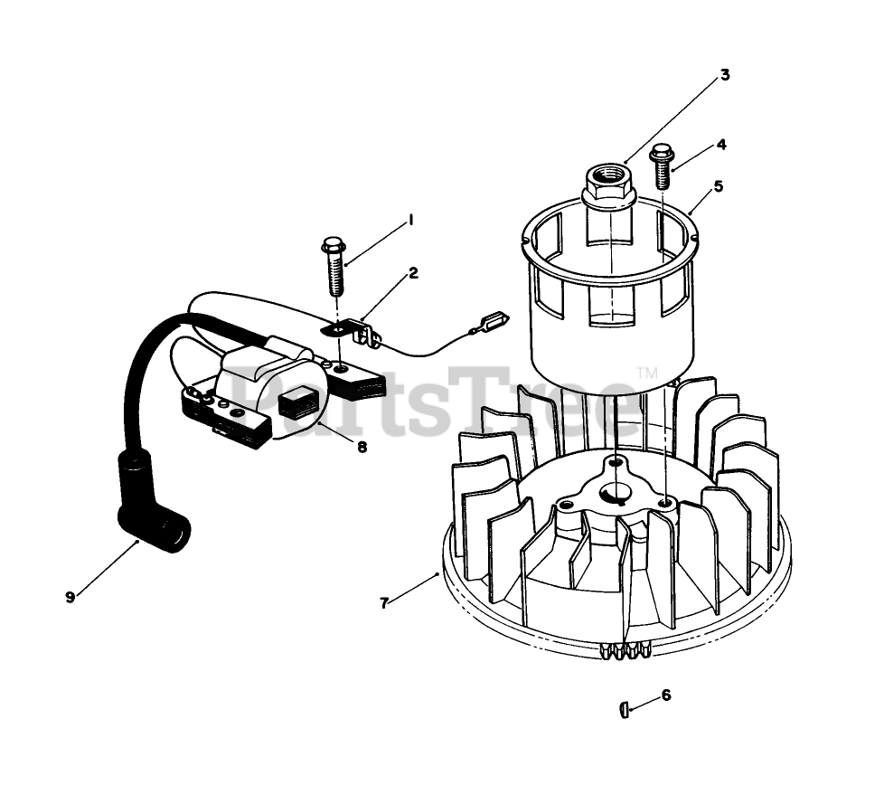 Toro 20622 C Toro WalkBehind Mower (SN 009000001 009999999) (1989
