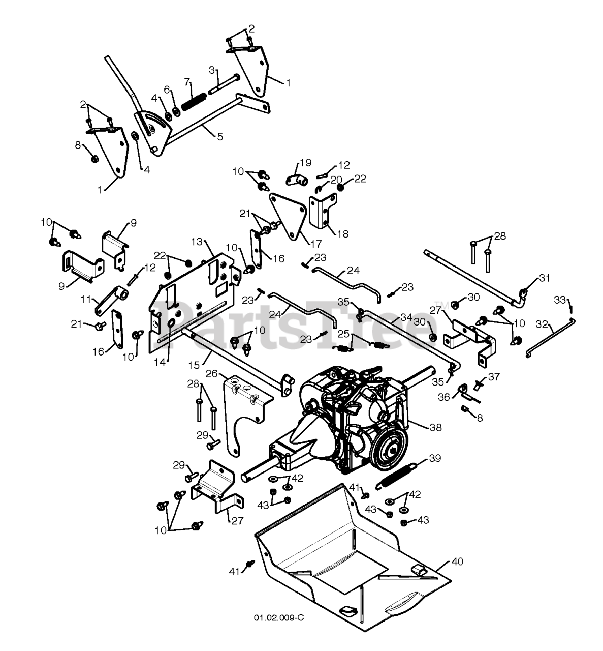 Husqvarna 14527 XLS (96193006101) Husqvarna 27" Snow Blower (201008