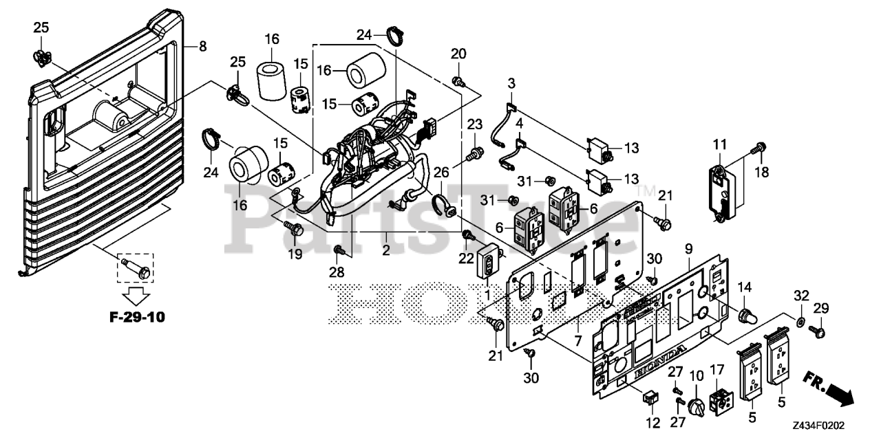 Honda EB2800i AN (EAAA) Honda Generator, Made in USA (SN EAAA