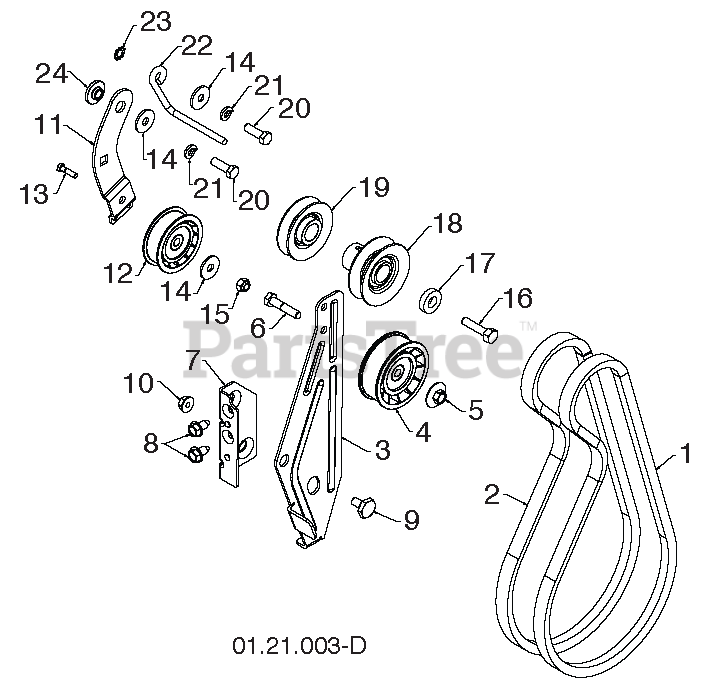 Husqvarna 5524 ST (96191001609) Husqvarna 24" Snow Blower (201205