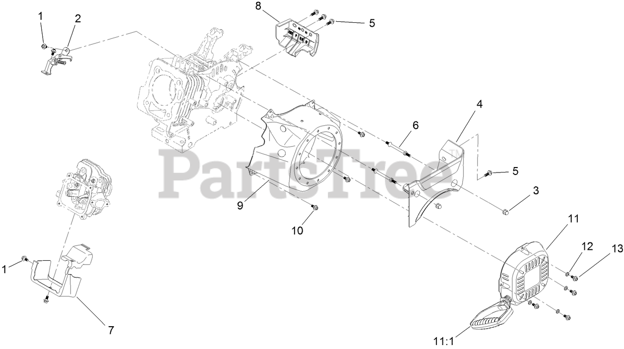 Toro 38755 (821 RC) Toro 21" Power Clear Commercial Snow Thrower (SN