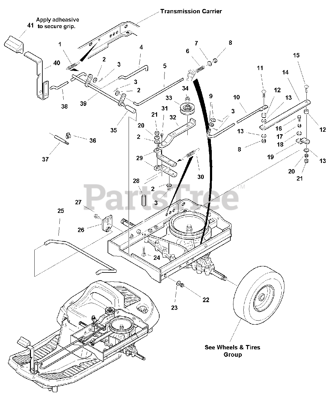 Simplicity 1693304 Simplicity Coronet 30 Rear Engine Riding Mower