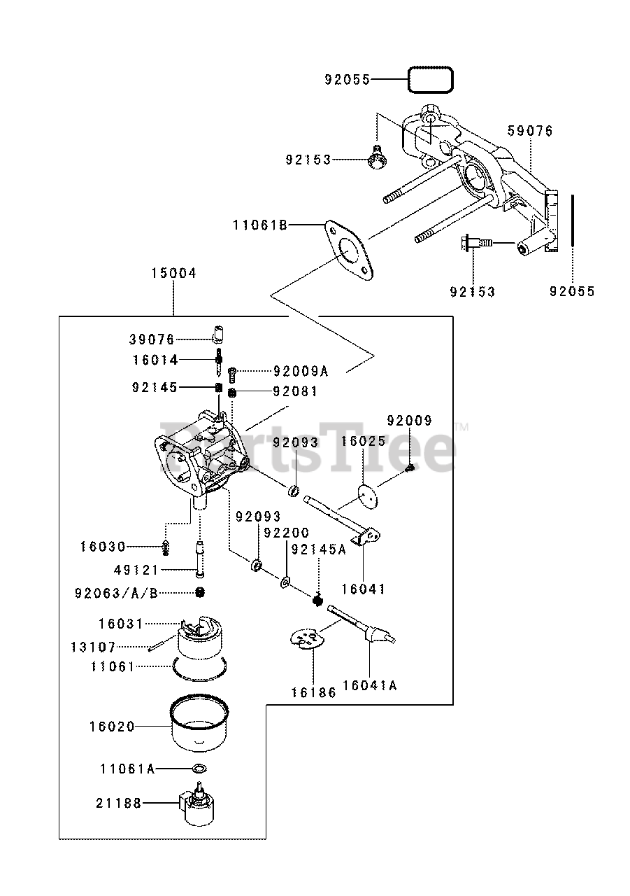 Cub cadet online ltx 1042 carburetor