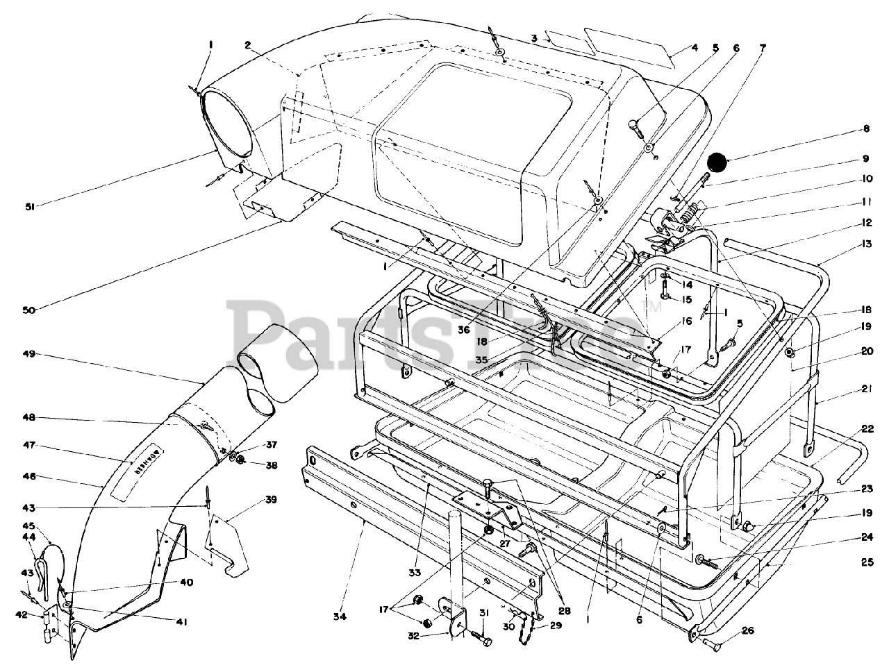 Toro 56155 (1132) Toro RearEngine Riding Mower (SN 003000001