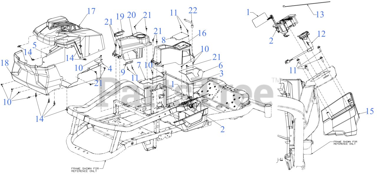 Cub Cadet ZT142 E (34ABA2CS710) Cub Cadet Ultima 42" ZeroTurn Mower