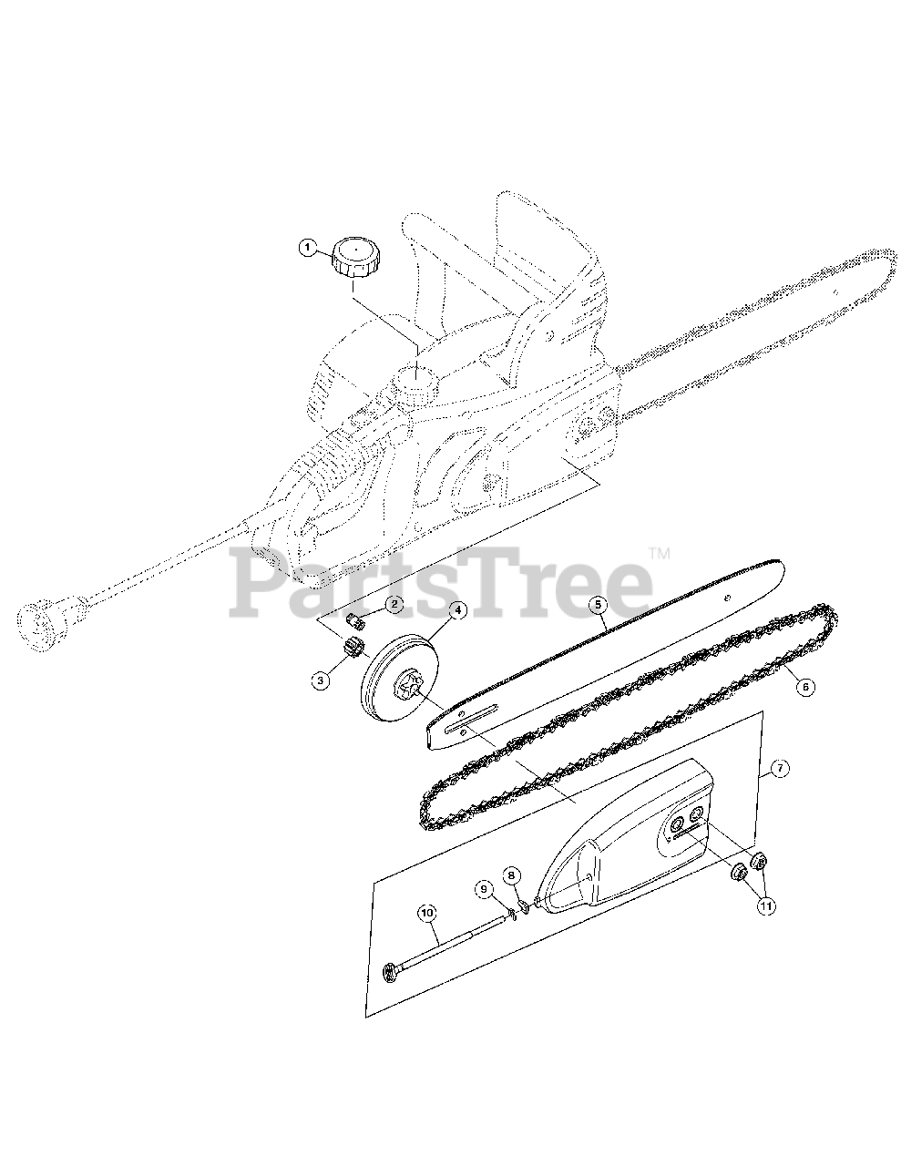 Remington RM 1645 (41AZ66WG983) Remington Chainsaw, Electric General