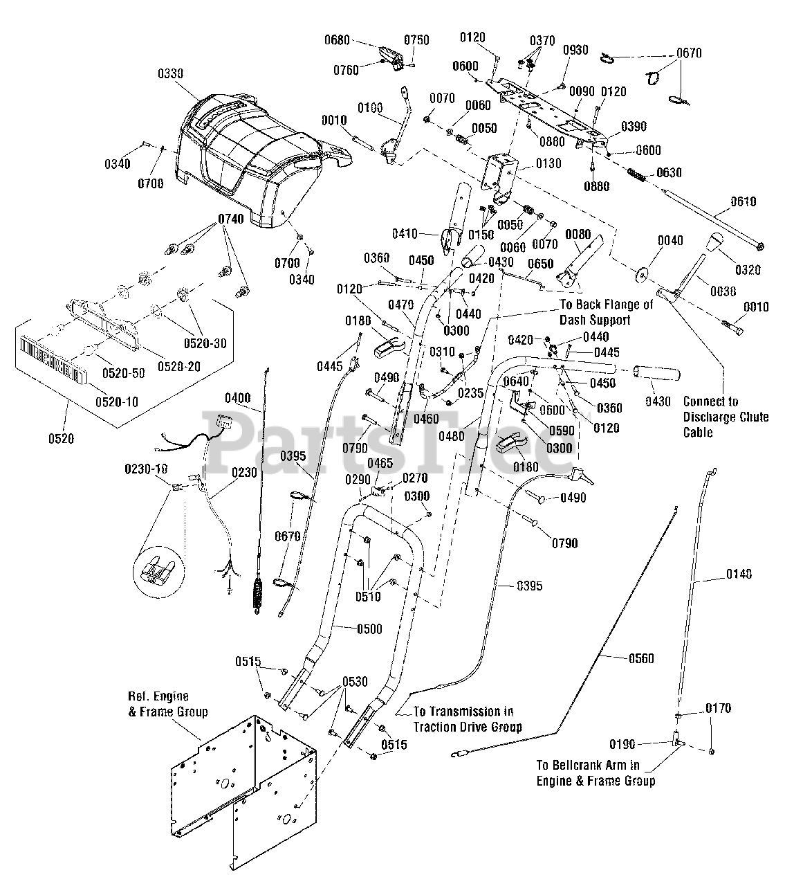 Craftsman C950521260 (1696101) Craftsman 27" Snow Thrower, Canada