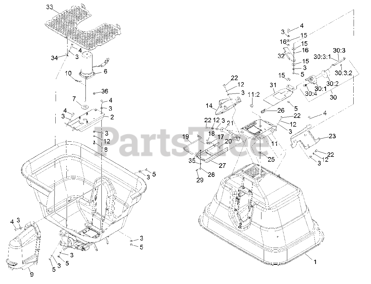 Exmark SSS270CSB00000 Exmark Spreader Sprayer (SN 315000000