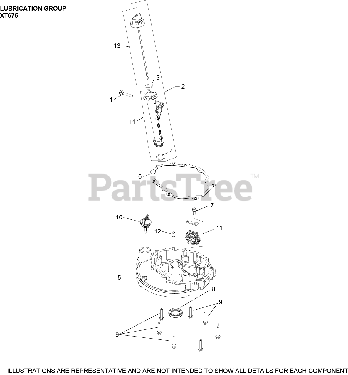 Kohler XT675-2046 - Kohler XT Series Engine, Made for Viking, 6.75 ft