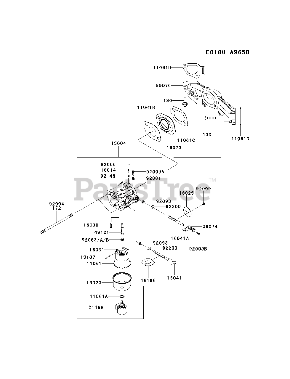 Ungdom demonstration Ironisk Kawasaki FR691V-BS24 - Kawasaki Engine CARBURETOR Parts Lookup with  Diagrams | PartsTree