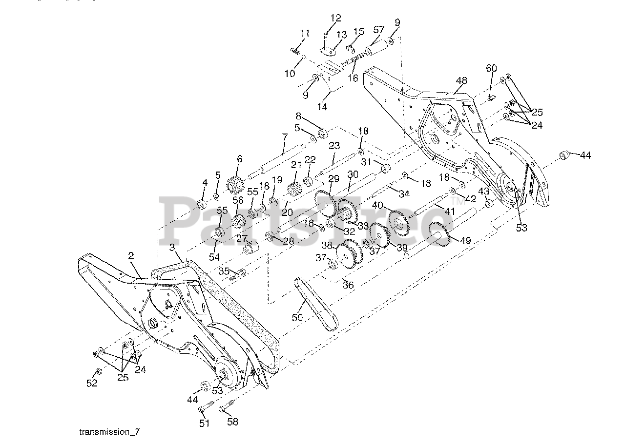 Husqvarna Drt 900 960930008 01 Husqvarna Rear Tine Tiller 2009 04