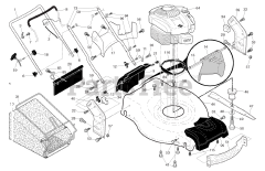 HU 625 AWD 961450022 00 Husqvarna Walk Behind Mower 2014 12