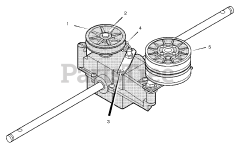 Stanley 261031x692A - Stanley 26" Walk-Behind Mower (2001) Parts Lookup