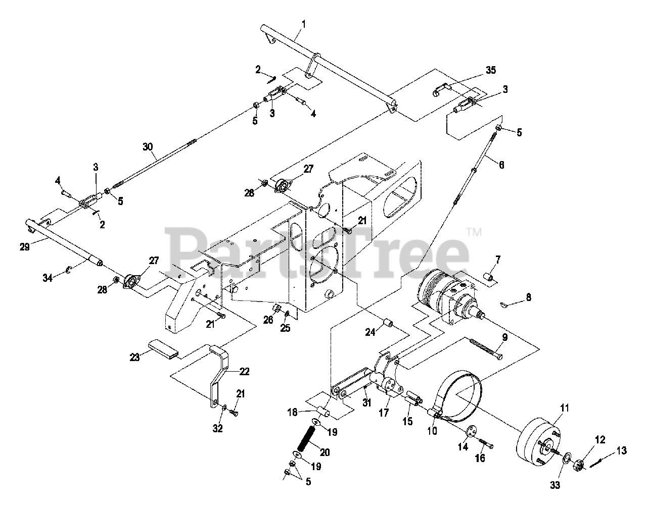 Exmark LHP4417KA Exmark 44" Lazer Z HP ZeroTurn Mower, 17HP Kawasaki (SN 370000 439999