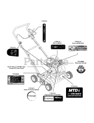 Mtd lawn on sale dethatcher
