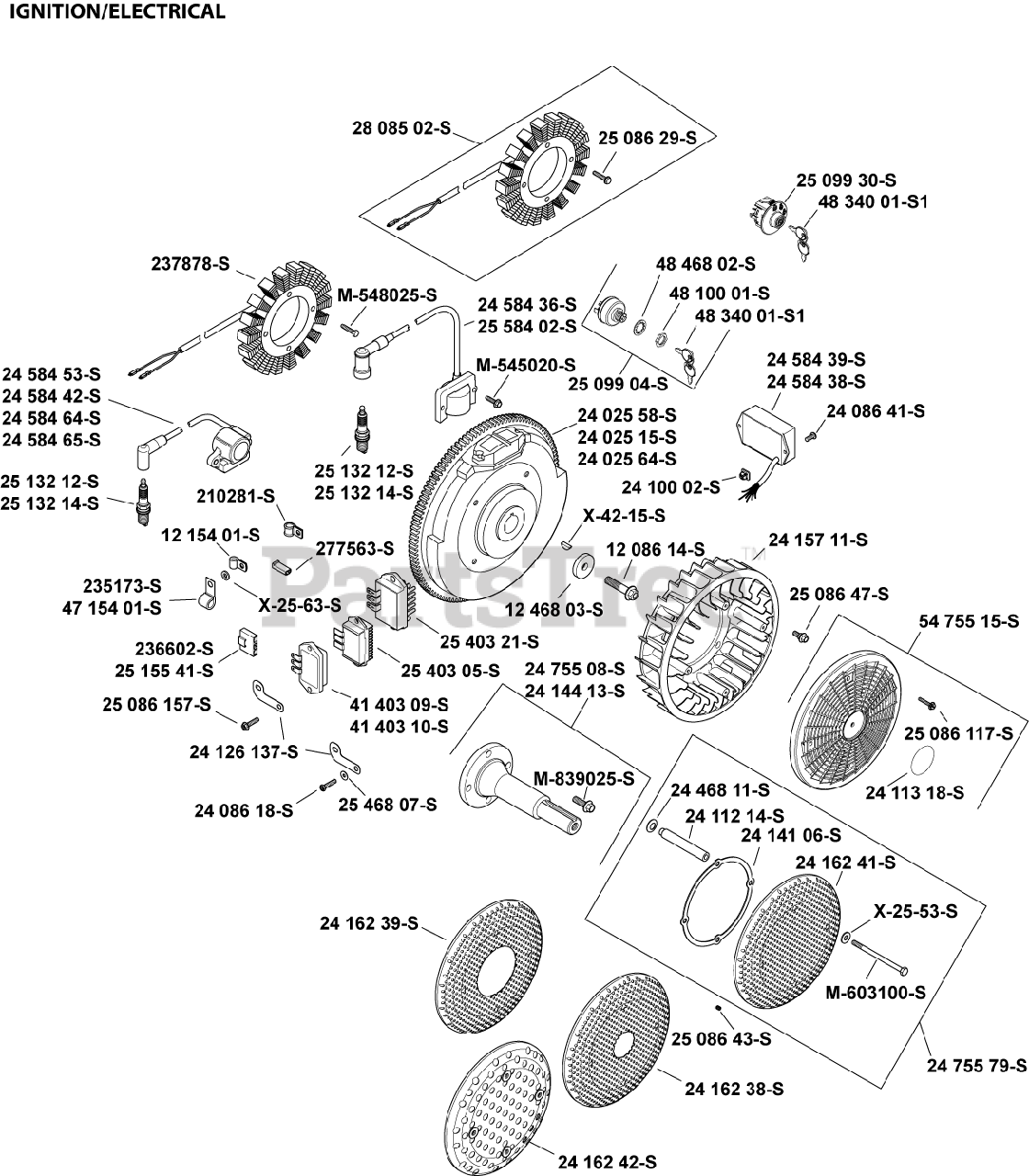 Kohler Engine Parts Lookup Diagram
