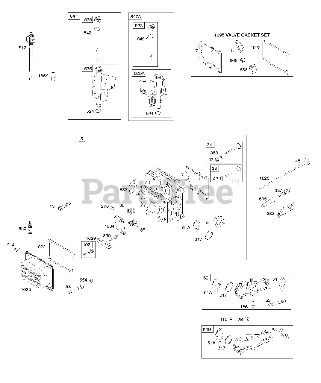 Briggs & Stratton 33R7770003G1 Briggs & Stratton Vertical Engine