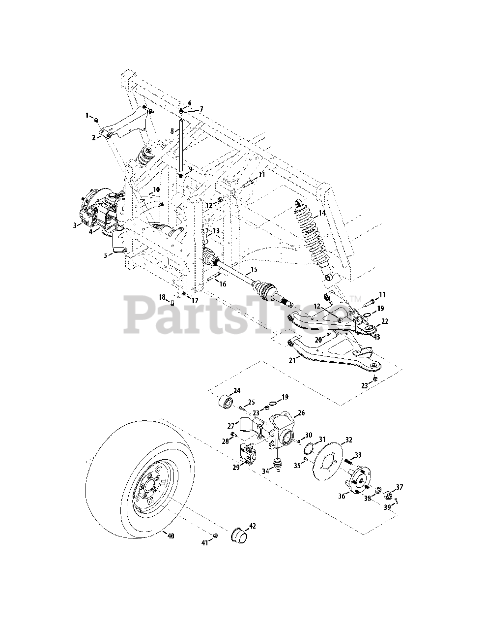 Cub Cadet Volunteer 46g Efi  37bm46gd710