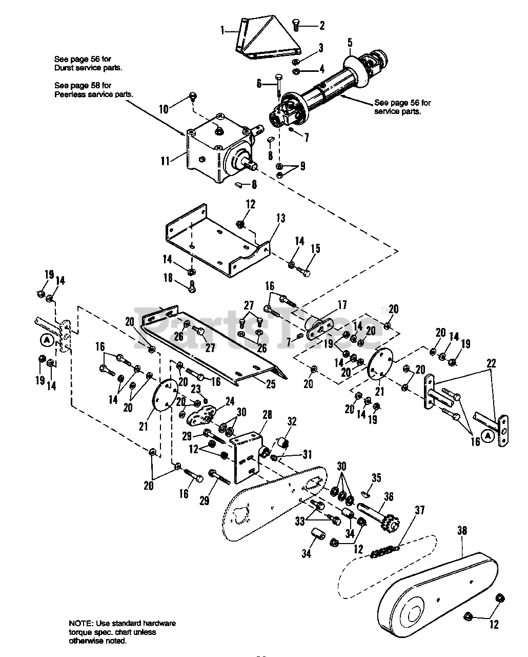 Simplicity 1690982 - Simplicity 42" Snow Thrower Attachment 42