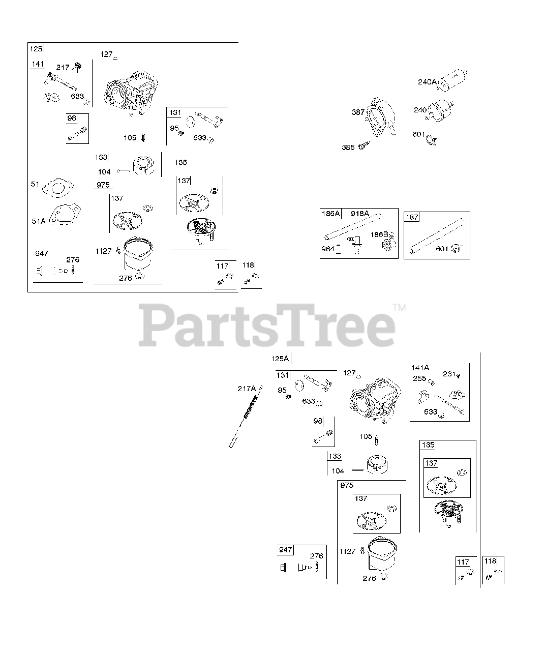 Briggs & Stratton 44N6770006G1 Briggs & Stratton Vertical Engine