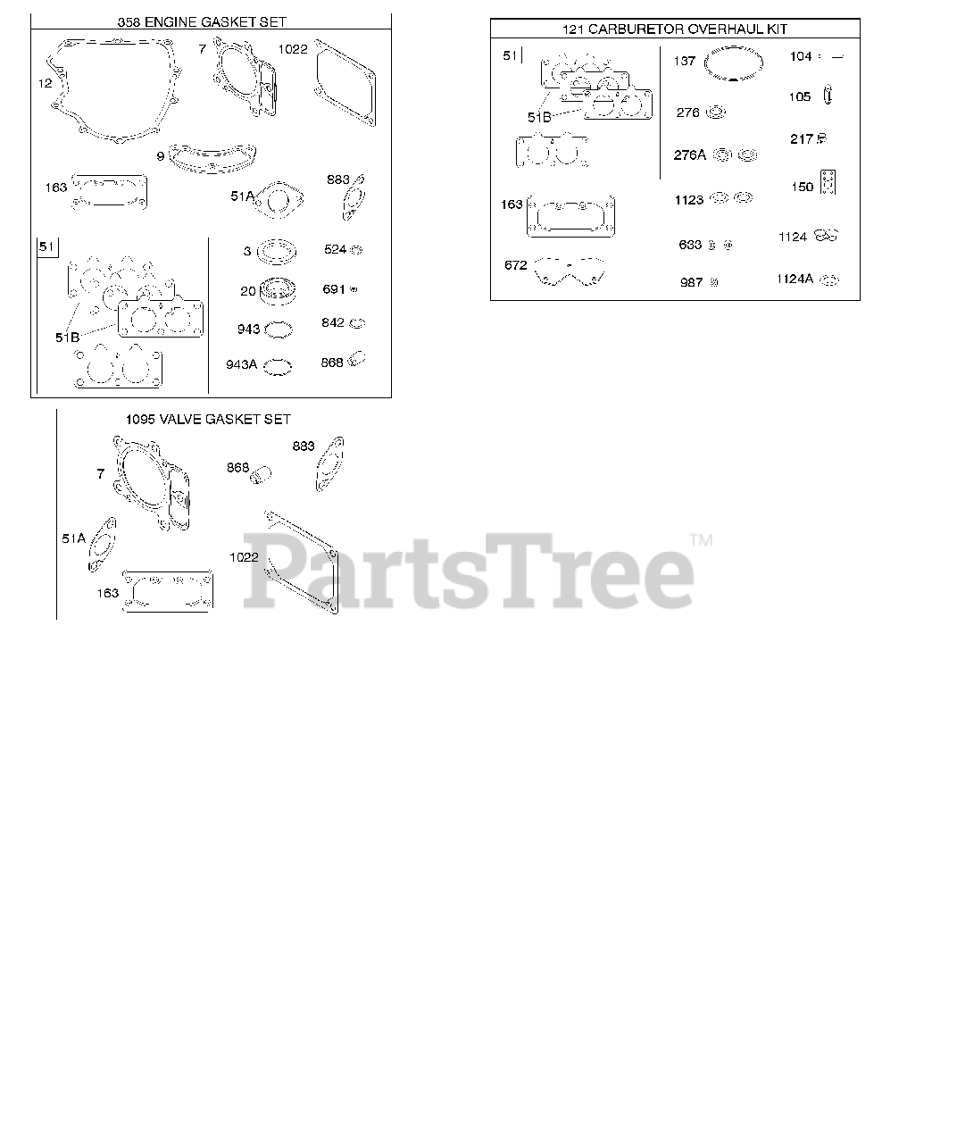 Briggs & Stratton 445677-1188-B1 - Briggs & Stratton Vertical Engine ...
