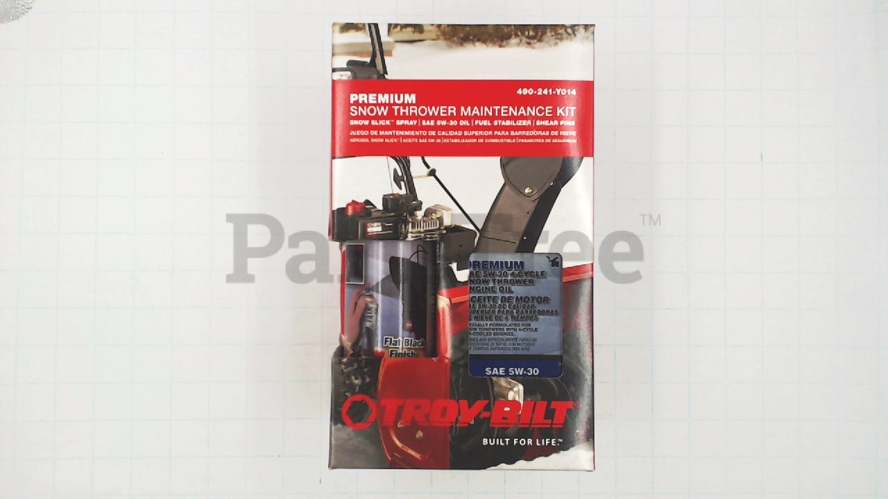 CUB 490-241-Y014 - MAINTENANCE KIT (Slide 1 of 2)