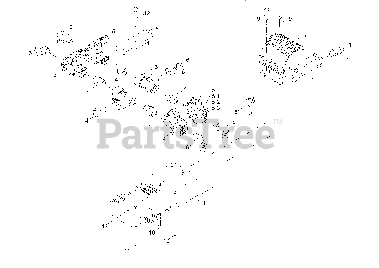 Exmark ZS4230XL Exmark ZSpray Junior Standon Sprayer, 7 GPM Pump (SN 404314159 406294344