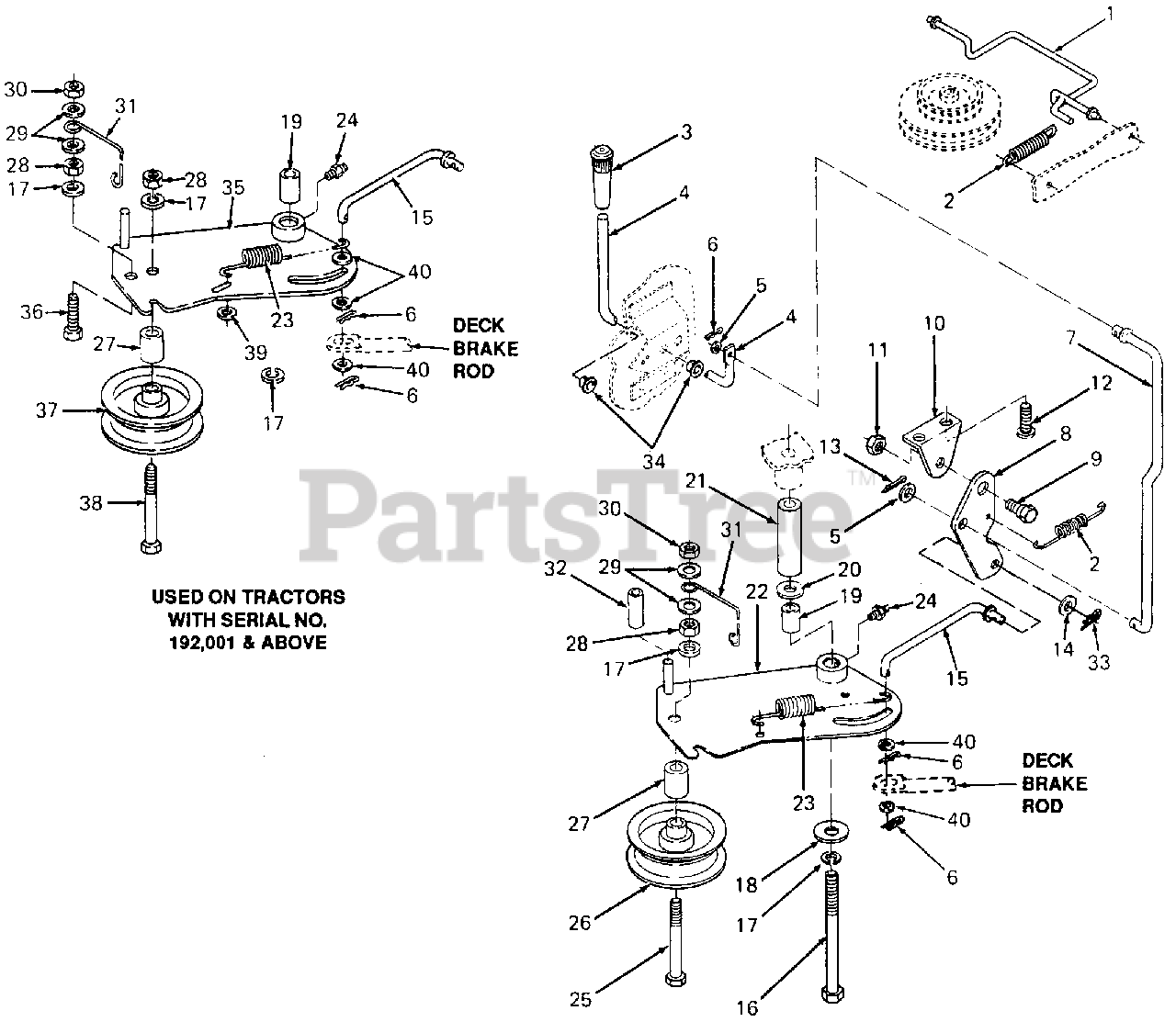 Cub Cadet 1320  130-232-100