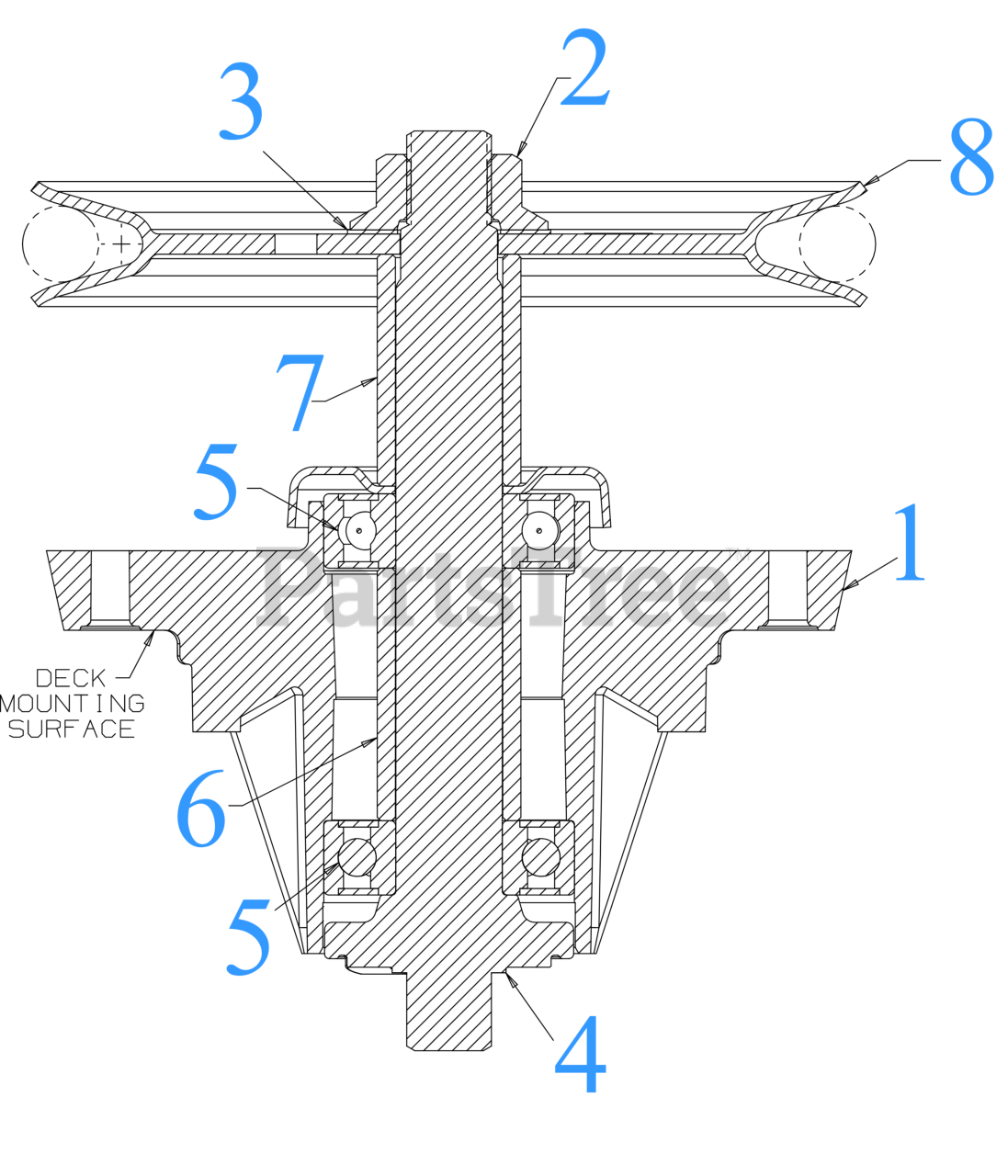 Craftsman 42 inch deck spindle deals