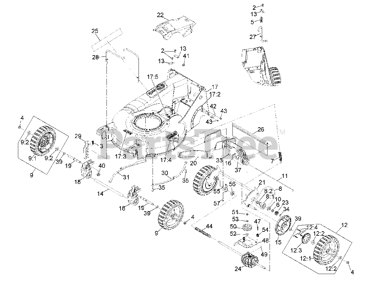 Exmark 107-7487 Blade Support Commercial ECX180CKA210BC ECXHNBBC21 ECXKABBC21
