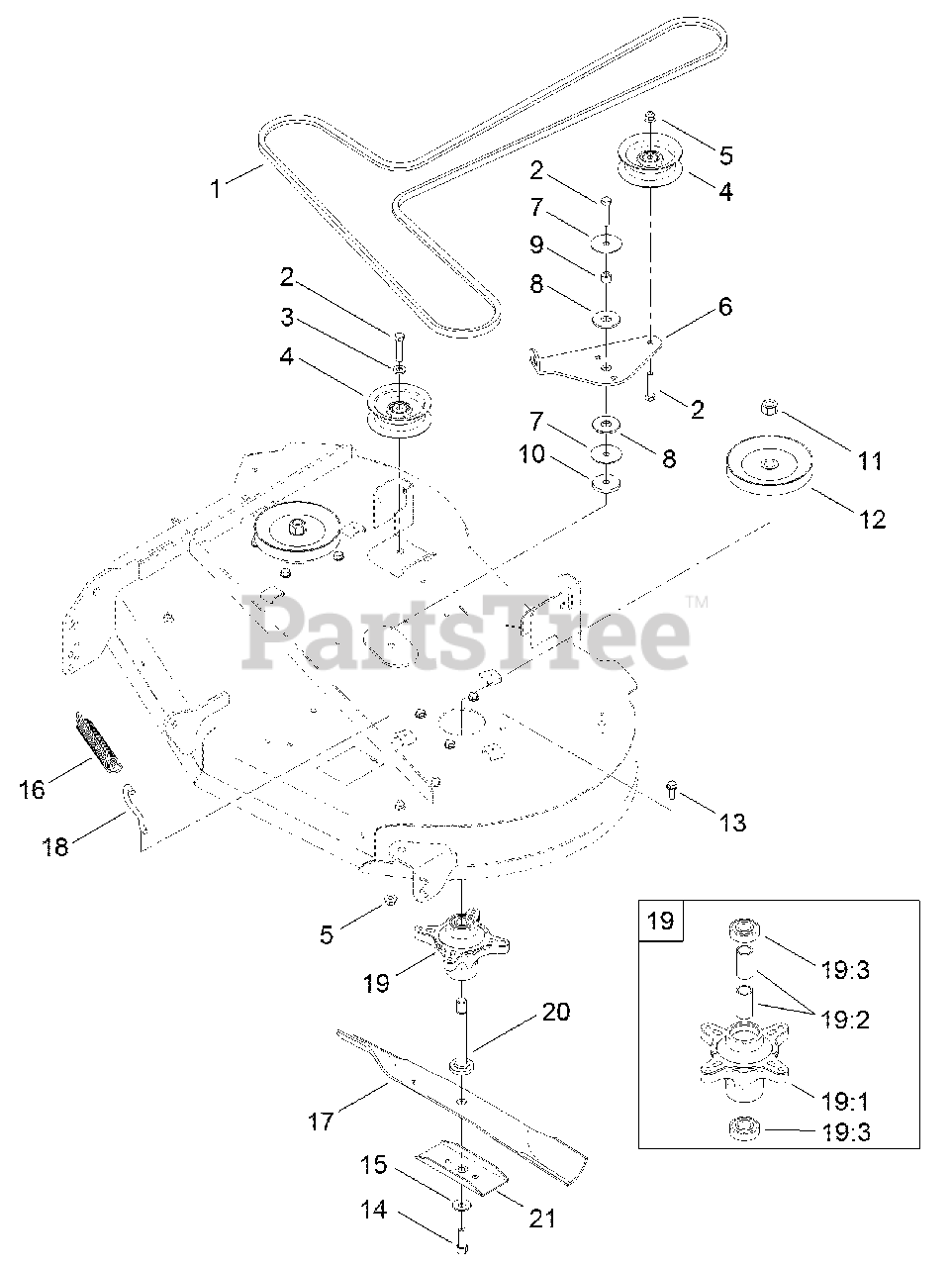 Exmark QTE735KC421 - Exmark 42" Quest E-Series Zero-Turn Mower, Kohler